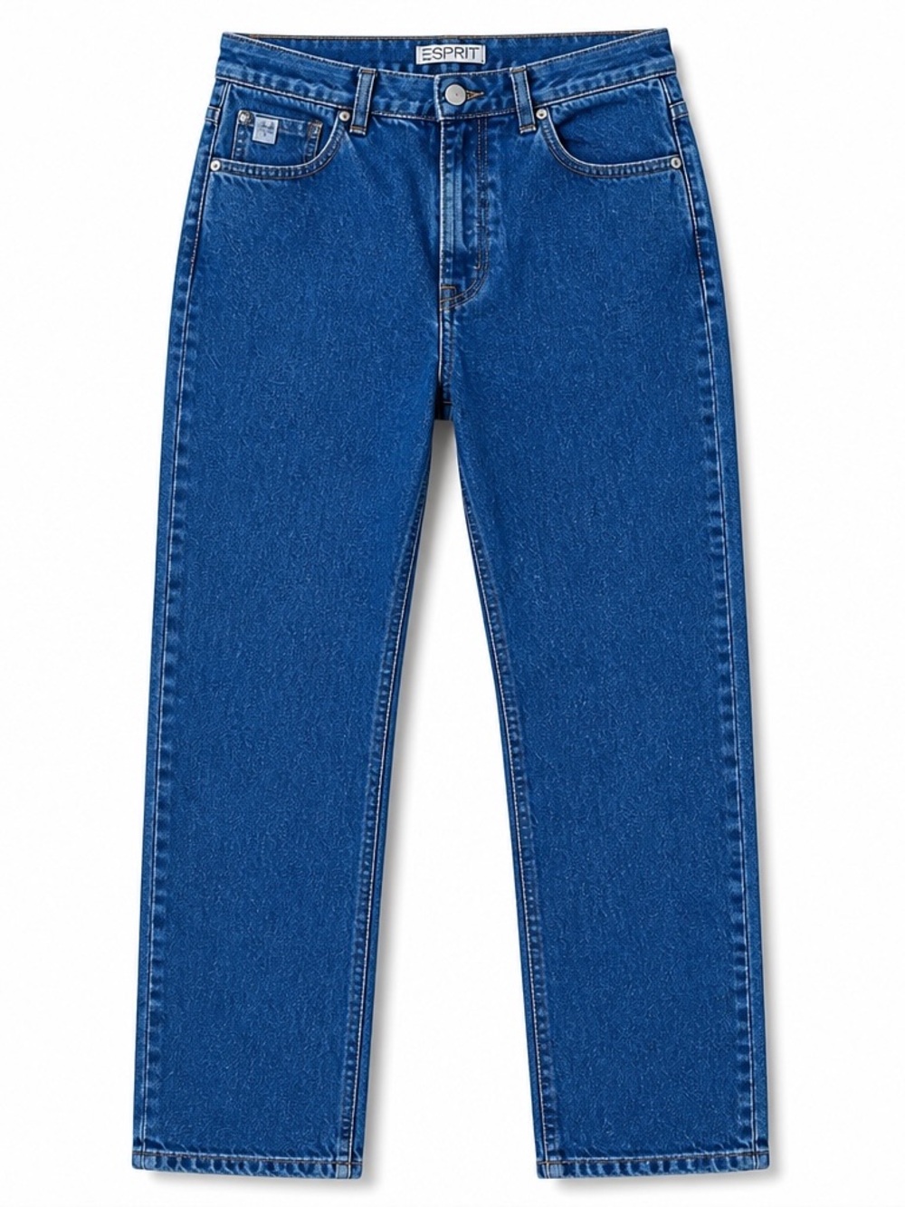 Vintage 90s ESPRIT Blue hip hugger Straight-Leg Jeans 29